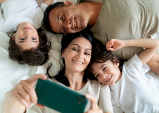 Familia feliz